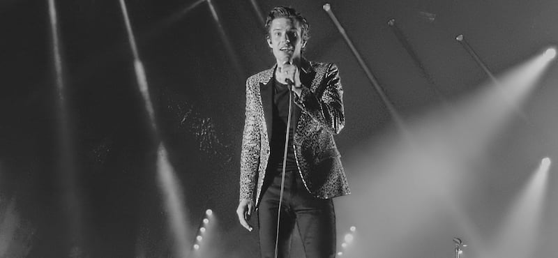 Brandon Flowers, The Killers, Brixton Academy, May 2015, Drew de F Fawkes