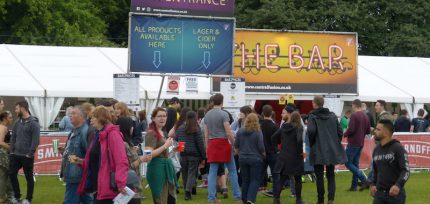 Festival bar, Trnsmt 2017, Bobatoo study