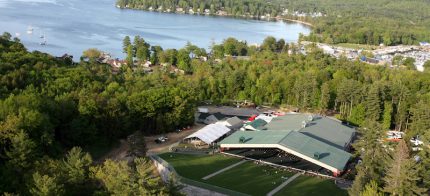 Bank of New Hampshire Pavilion is located on the shores of the state's largest lake, Lake Winnipesaukee