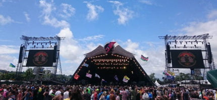 Glastonbury Festival's Pyramid Stage