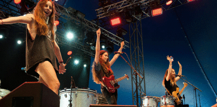 US-based band Haim are slated for Live at Worthy Farm