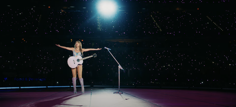 Screengrab from Taylor Swift | The Eras Tour trailer